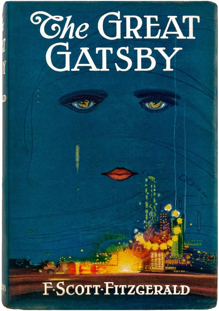 The Great Gatsby Cover 1925 Retouched ebook BukuLab Malaysia