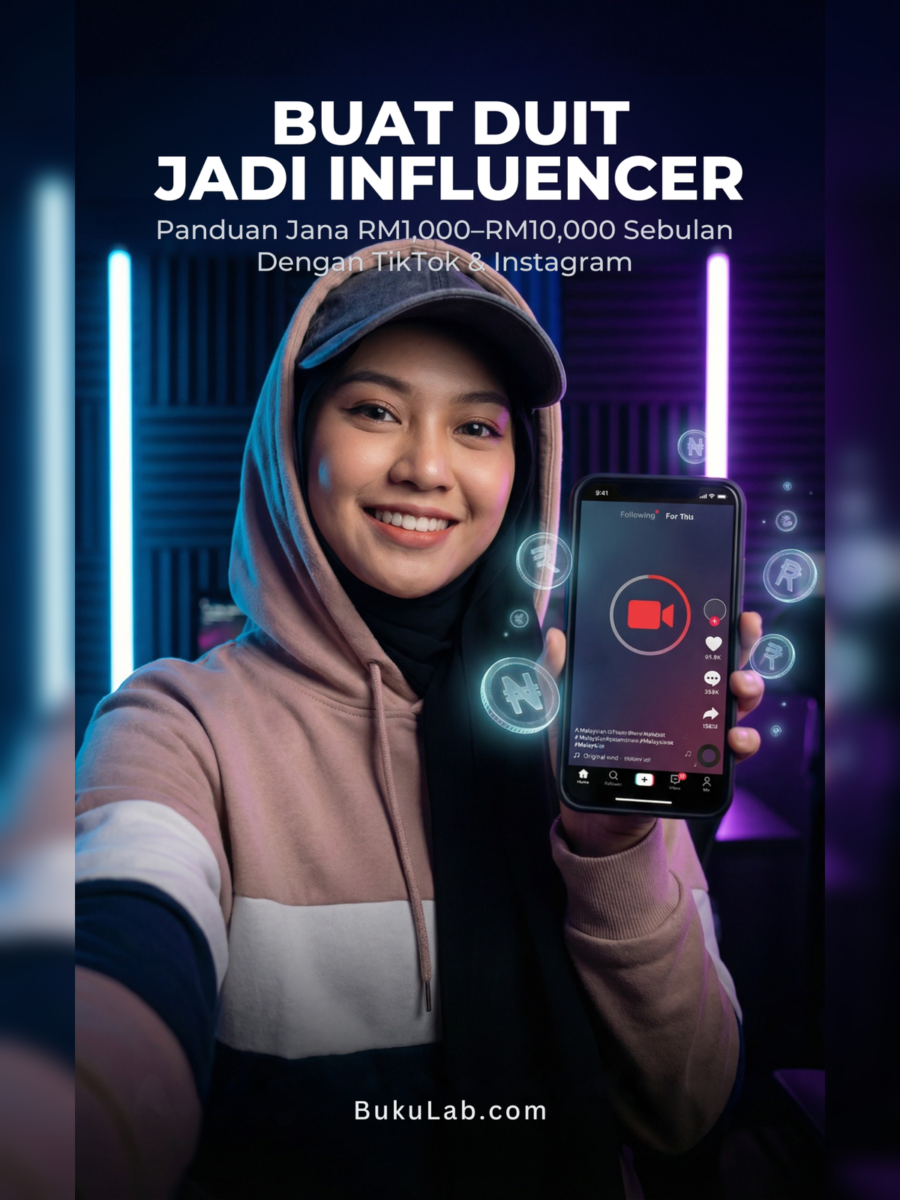 Buat Duit Jadi Influencer: Panduan Jana RM1,000–RM10,000 Sebulan Dengan TikTok & Instagram