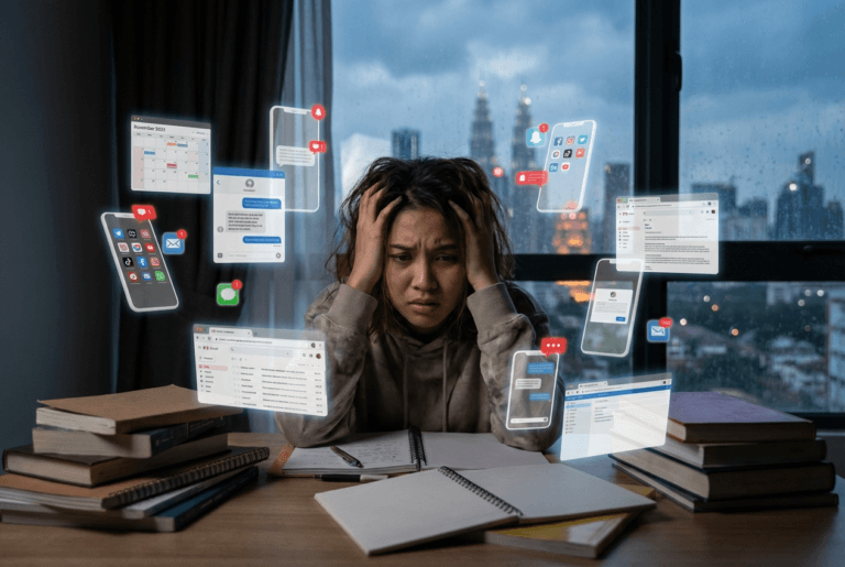 kenapa otak tak boleh berhenti berfikir dan cara kawal fikiran ebook BukuLab Malaysia