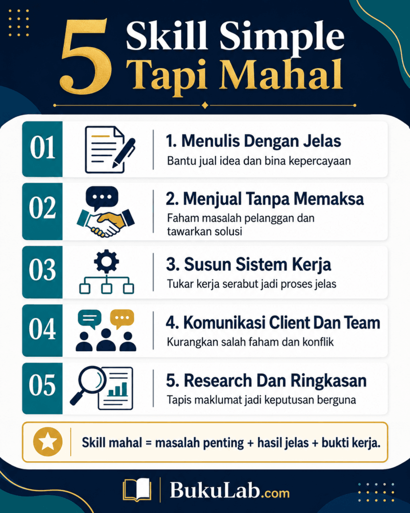 skill simple tapi mahal kemahiran dibayar tinggi info ebook BukuLab Malaysia