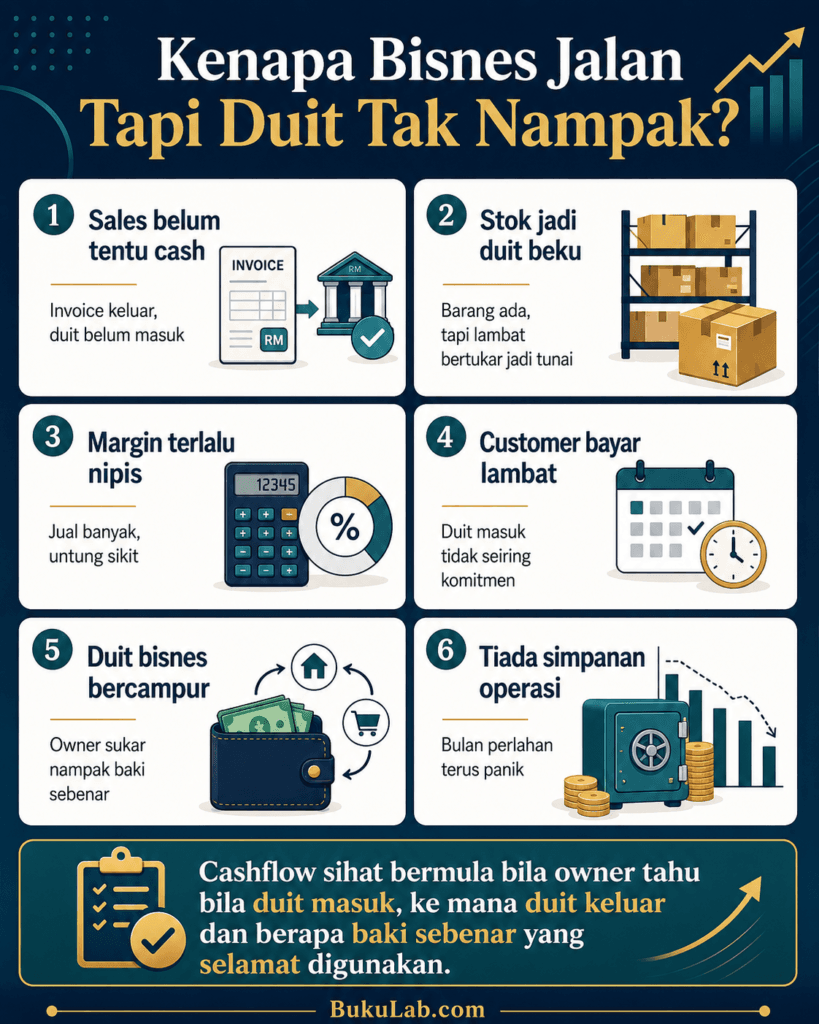 bisnes jalan duit tak nampak cashflow sme malaysia info1 ebook BukuLab Malaysia