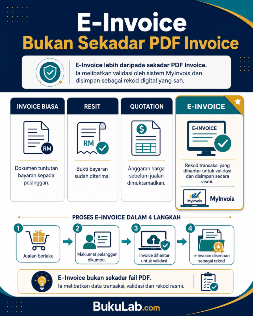 e invoice malaysia owner bisnes kecil info ebook BukuLab Malaysia
