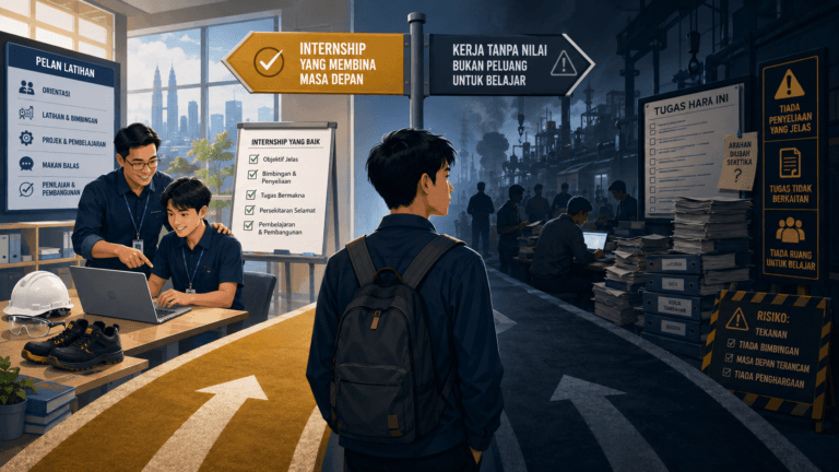 intern bukan buruh murah hak pelajar latihan industri ebook BukuLab Malaysia