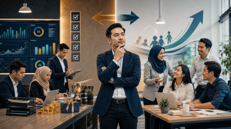 transactional vs transformational leadership manager founder sme ebook BukuLab Malaysia