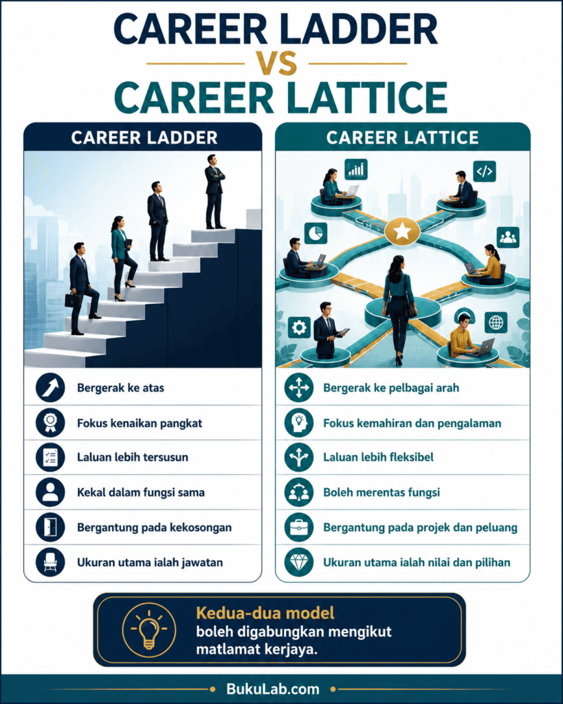 career lattice vs career ladder info ebook BukuLab Malaysia