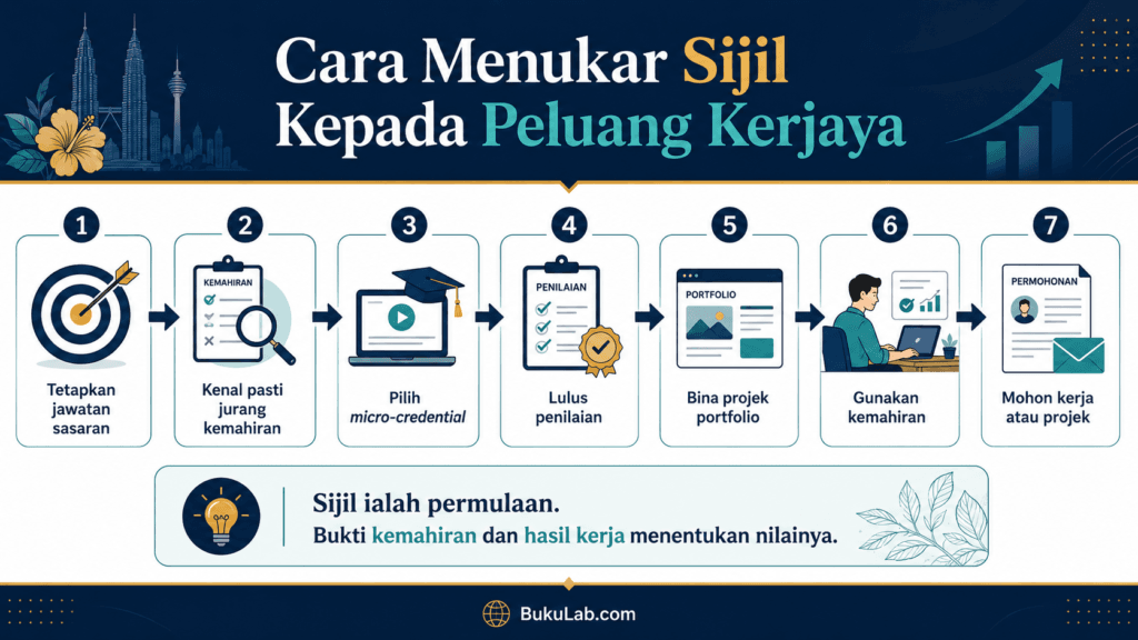 micro credential sijil profesional berbaloi proses ebook BukuLab Malaysia