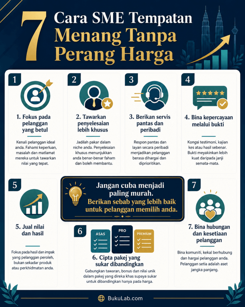 perang harga sme cara menang persaingan info ebook BukuLab Malaysia