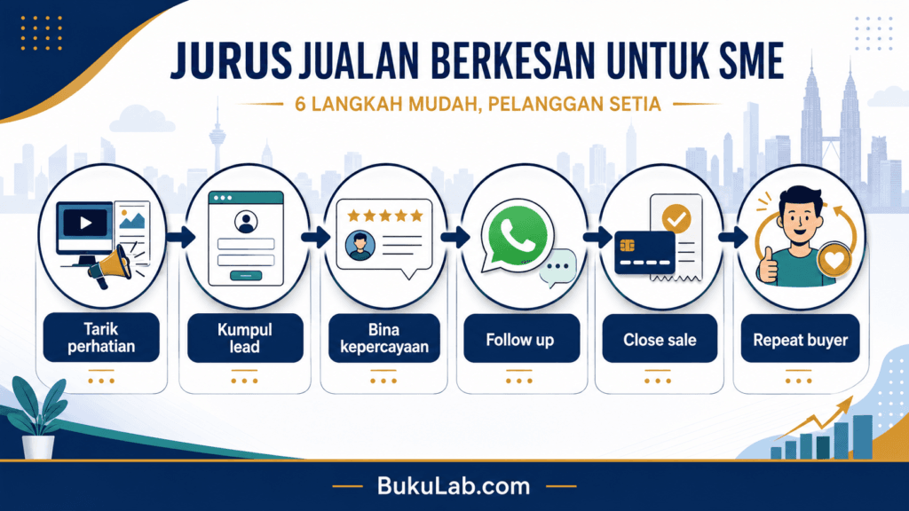 sales funnel untuk sme malaysia proses ebook BukuLab Malaysia