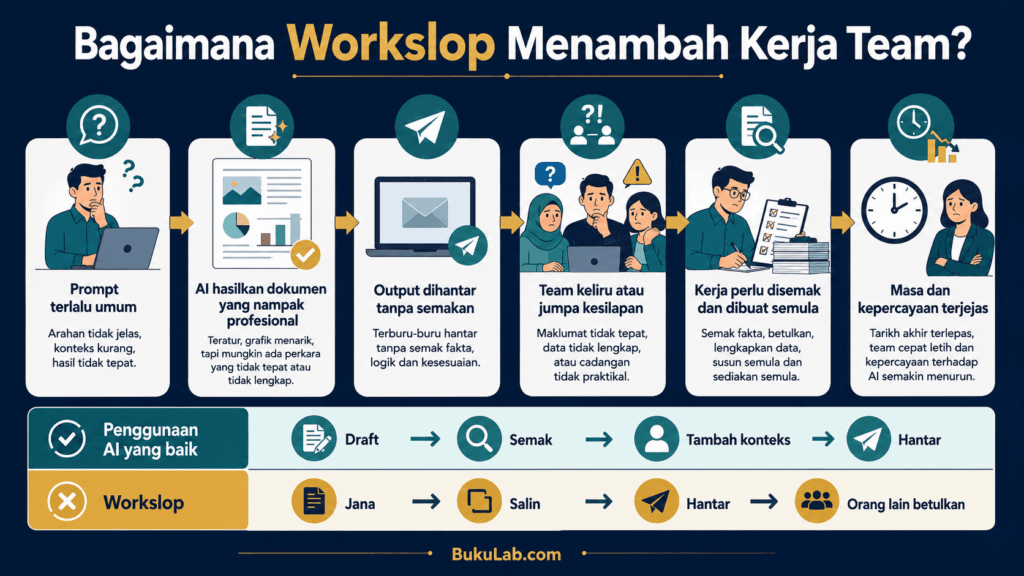 workslop ai kerja nampak cantik menyusahkan team proses ebook BukuLab Malaysia