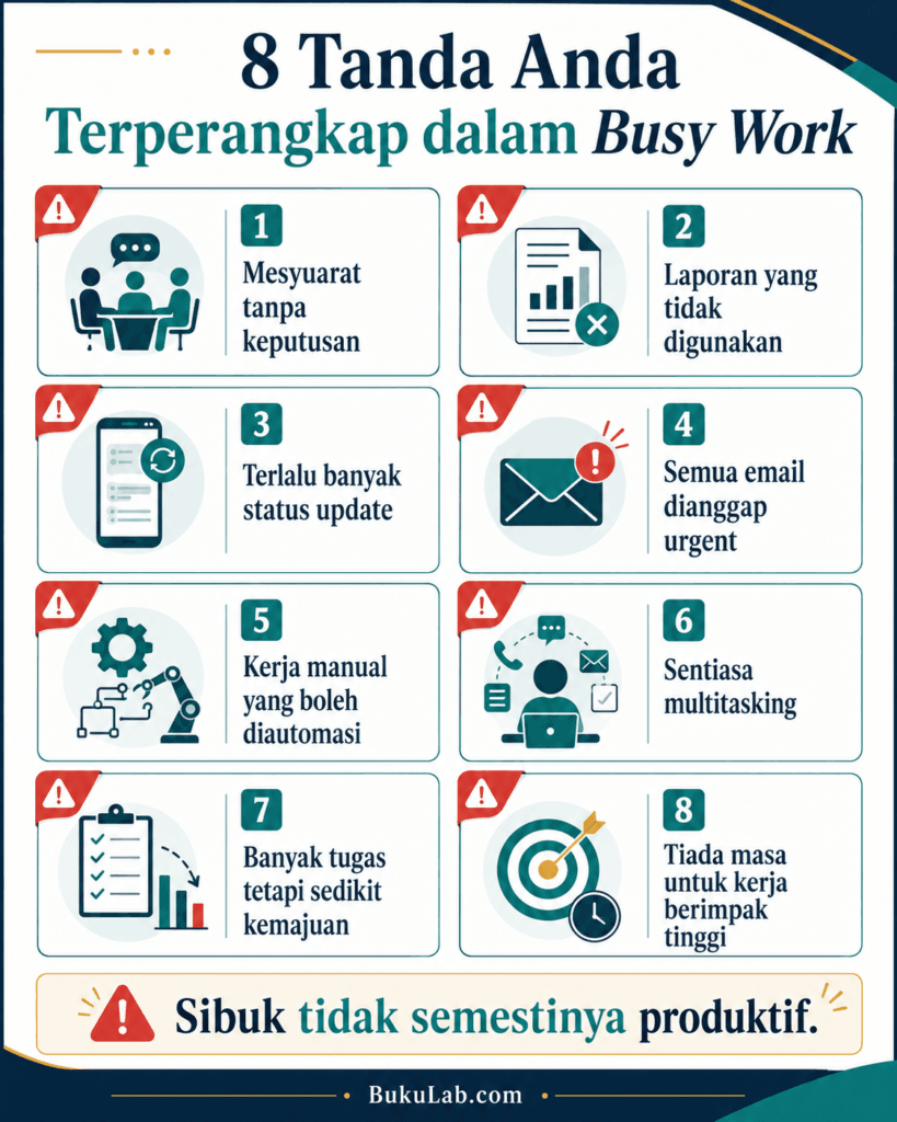 kerja berasaskan outcome busy ebook BukuLab Malaysia
