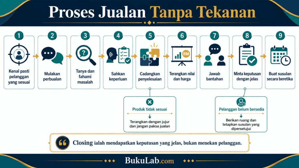 teknik jualan proses ebook BukuLab Malaysia